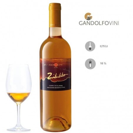 Zibibbo vino liquoroso Terre Siciliane Gandolfo Vini 2019