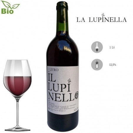 Rosso BIO Toscano 'Il Lupinello' 1Lt - Azienda La Lupinella