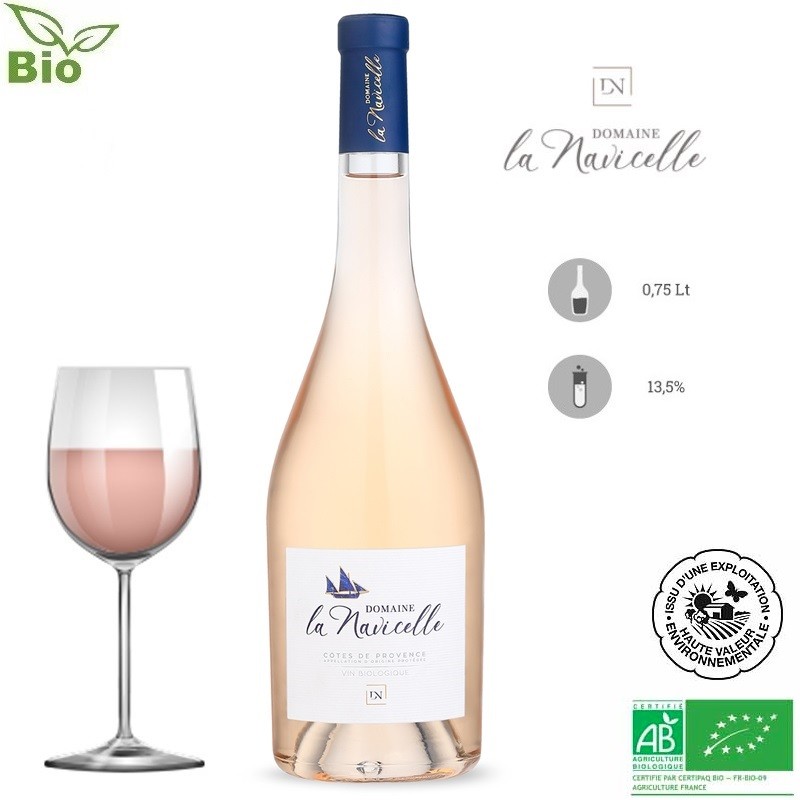 Rosé Côtes de Provence 2020 Bio - Domaine de la Navicelle