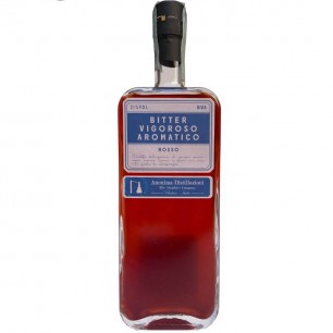 Bitter Vigoroso Aromatico Rosso 70 Cl  Anonima Distillazioni