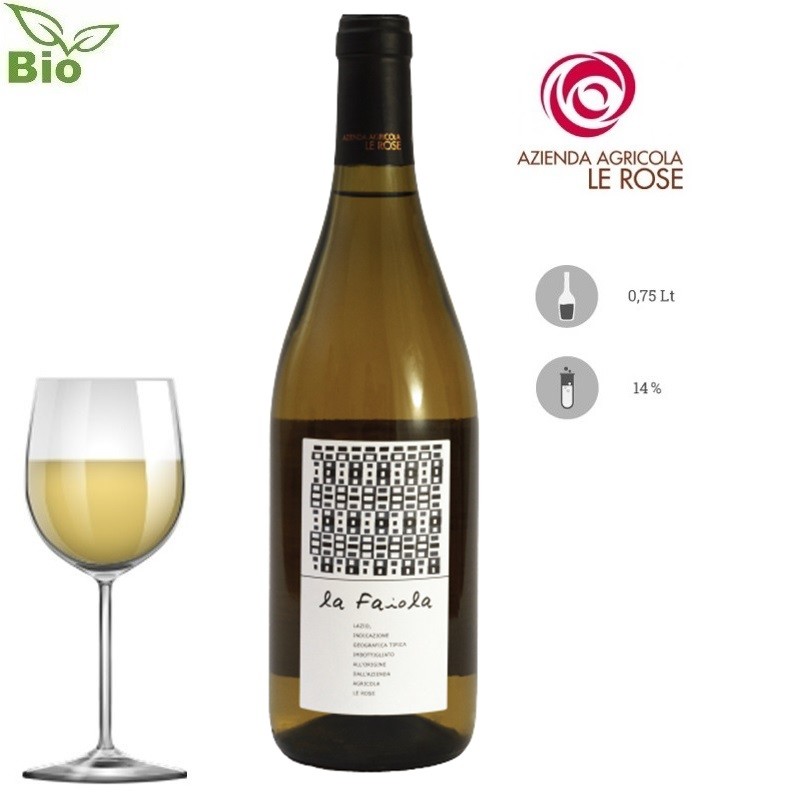 La Faiola Lazio Bianco IGP BIO 2022 Azienda Agricola Le Rose