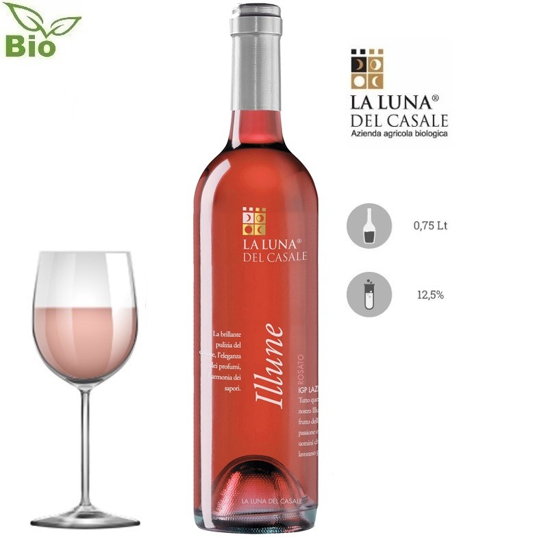 Lazio IGT Rosato BIO 'Illune' La Luna del Casale 2022 Lazio IGT Rosato BIO 'Illune' La Luna del Casale 2022