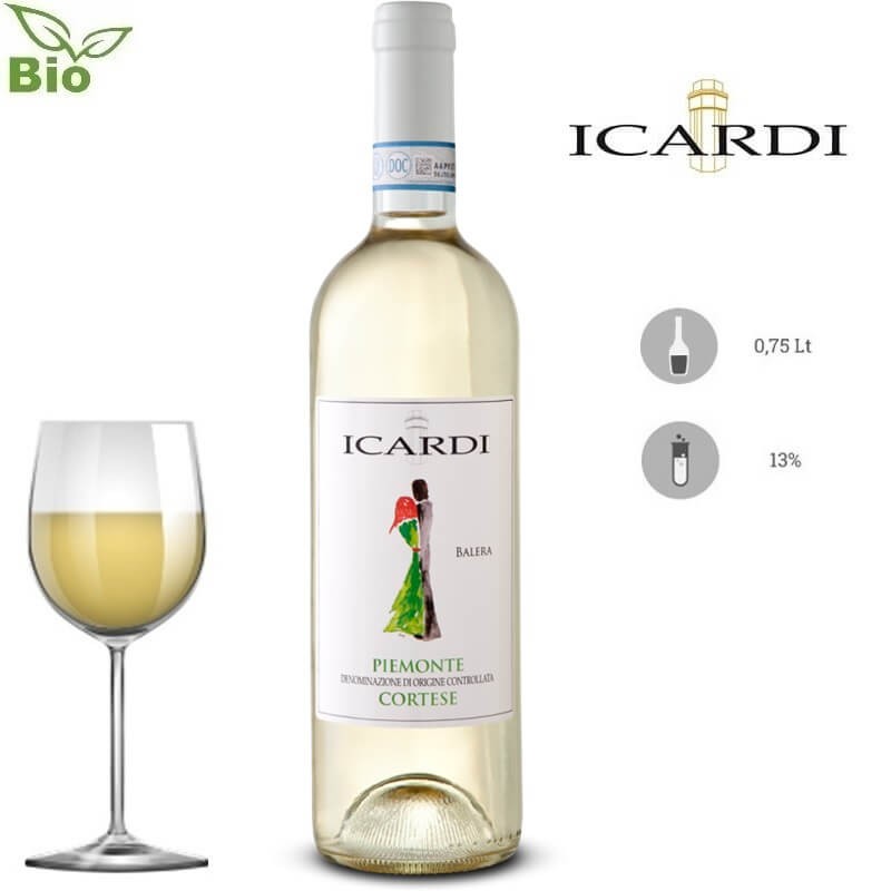 Icardi Vini Piemonte DOC Cortese BIO 'Balera' 2023 Icardi Vini Piemonte DOC Cortese BIO 'Balera' 2023