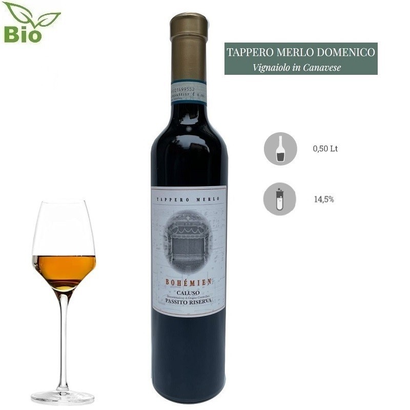 Passito Riserva 2018 Bohémien - Tappero Merlo