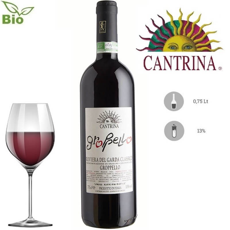 Groppello Riviera del Garda Classico 2023 Azienda Agricola Cantrina Groppello Riviera del Garda Classico 2023 Azienda Agricola Cantrina