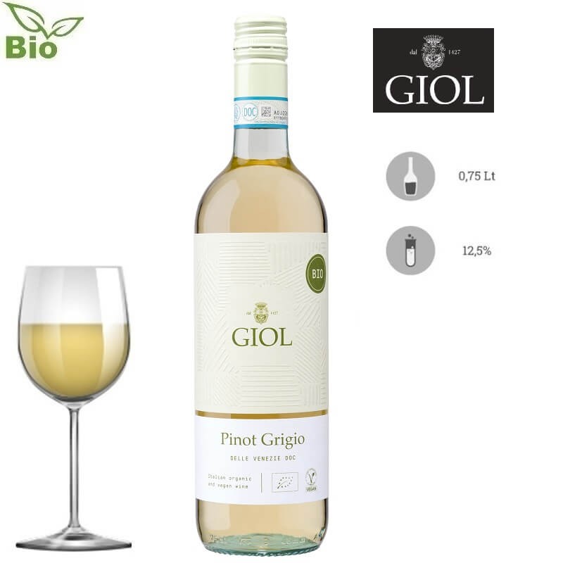 Pinot Grigio DOC delle Venezie 2024 - Bio Vegan GIOL