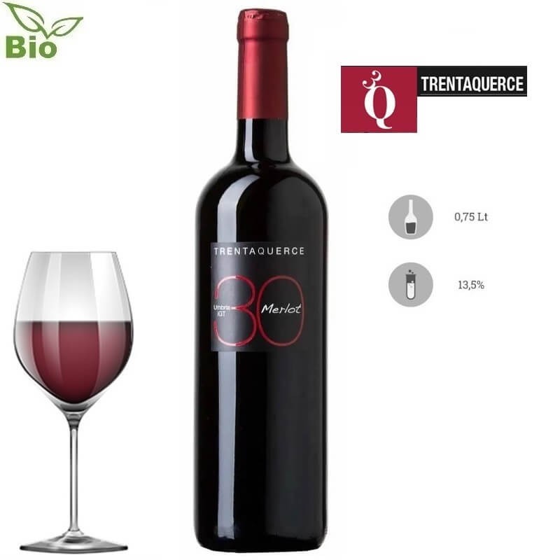 Merlot IGP Umbria 2020 - TRENTAQUERCE